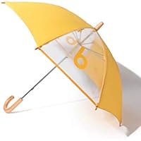 [コドモビームス] 長傘/窓つき bロゴ 傘 (40～50cm) キッズ
