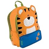 ステファンジョセフ【ハリウッドスター&セレブ御用達】超便利sidekicksタイガー男の子用メッシュポケット付きリュックサック,バックパック,トラ,黄色虎かばん,バッグ,通園・通学バッグ,,遠足【並行