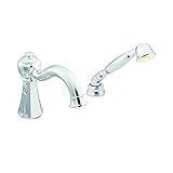 Moen T9322 Vestige High Arc Roman Tub Faucet Includes Hand Shower IO-Digital Technology, Chrome [並行輸