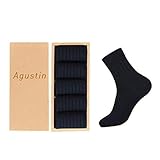 Agustin JP 靴下 メンズ ビジネスソックス 抗菌防臭 通気性抜群 吸汗 5足/10足セット AG-1 （24-28㎝ ）ブラック