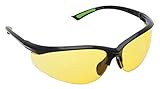 Greenlee 01762-03A Tradesman Safety Glasses, Amber [並行輸入品]