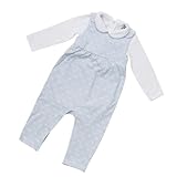 [ディーアンドジージュニア] D&G JUNIOR ベビー服 セットアップ (ノースリーブボディスーツ&長袖ロンパース) DGL1EG05BLU Mサイズ