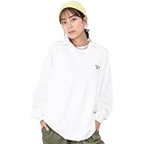 [リーボック] スウェット 裏毛 メンズ レディース プルオーバー 長袖 選べるトレーナー 春 秋 冬 トレーナー Vネック スキッパーネック rm-4100-rm-4101-rm-4102 ホワイト