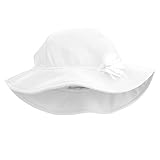 Little Me Quick Dryベビー/幼児用女の子Sun帽子水泳の、Sun保護 カラー: ホワイト