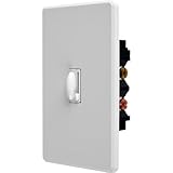 Lutron q-603phw-wh 600 W 3ウェイQoto減光とスイッチ、ホワイト