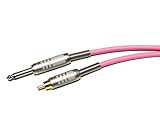 CANARE/カナレ RCAケーブル RCAピン-モノラルフォン (1m) (RCA-モノラルフォン, 桃/PINK)