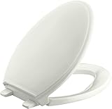KOHLER K-4733-NY Glenbury Quiet-Close with Grip-Tight Bumpers Elongated Toilet Seat, Dune [並行輸入品]