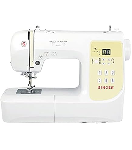 Amazon | SINGER シンガー コンピュータミシン 文字縫い機能付き 
