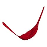 Tovadoo ベビー寝具 ハンモック 二色入 ウール製 持ち運び便利 折り畳み可 外し簡単 おもちゃ収納用 出産祝い プレゼント 0-2歳 (レッド)