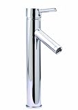 Virtu USA PS-104 Modern 12-Inch(30.48cm) High Solid Brass Single Handle Faucet, Polished Chrome Fini