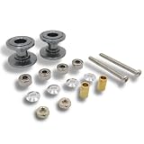 TAGATORON（タガトロン）軽量2段アルミローラーセット 13-12mm 2個セット (10. ダークグレー)
