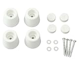 ハイロジック ゴム戸当り 20×23 RC-20 白 4個