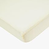 TL Care Supreme 100% Jersey Knit Crib Sheet, Butter Cream by TL Care