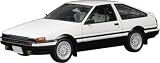 プラッツ/MONO 1/32 オートモービルキット トヨタ スプリンタートレノ AE86 ハイテックツートン(白&黒) 色分け済みプラモデル MN01 (自動車)