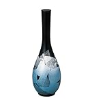マルヨネ 九谷焼 花器 8.5号花瓶・銀彩 K4-1308