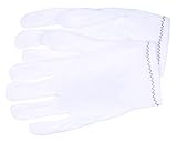MCR Safety 8720L Inspectors Medium Weight Lint-Free nylon 2-piece Reversible Men's Gloves with Strai