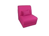 Fun Furnishings Canvas Teen Chair with Pillow, Fuchsia [並行輸入品]
