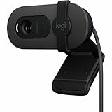 Logitech 960001580 Brio 100 1080p フルHD ウェブカメラ (グラファイト) (リニューアル)