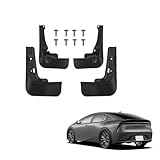 TARCELL 新型 プリウス60系 対応 マッドガード 車用フェンダー 泥除け リアスプラッシュガード 車種専用設計 カスタム プリウス 60系 アクセサリー 4P ブラック