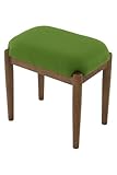 narumikk 木製スツール Olivia(オリビア) Lサイズ グリーン 30-212