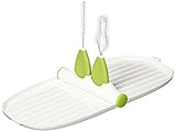 OXO Tot Breast Pump Parts Compact Drying Rack with Detail Brushes [並行輸入品]
