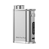 Eleaf iStick Pico Plus MOD/Black/Grey/Rose Gold/Silver/White イーリーフ アイスティック ピコ プラス モッド ブラック グレー ローズゴールド シルバー ホワイト 電子タバコ 本体 VAPE バッテリー 510規格 510 爆煙 (Silver)