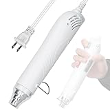 Weytoll ヒートガン 300W 280℃ 小型熱風機 急速加温 塗料乾燥 溶接 剥離 レジン用