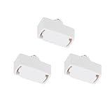 智光電気 レール用シーリングプラグ ライティングレール用引掛シーリングボディ ダクトレール 変更 ソケット アダプタ(黒・3個セット)