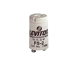 Leviton 13886 Fluorescent Starter, 15-20 Watts, FS-2 by Leviton