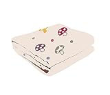 Lemondaタオルケット　ベビー用　赤ちゃん用　子供用　ふわふわ　柔らかい肌触り　6重ガーゼケット　純綿　ガーゼブランケット　吸水バスタオル　肌に優しい 110×115CM