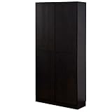 深型書棚セット 1cmピッチラック 扉 幅86 BDC-107113-DB