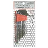 ボールポイント六角棒レンチセット 7本組 BPW-710 PM0021