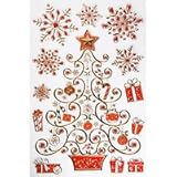 ウォールステッカー クリスマス ツリー プレゼント 壁紙シール 剥がしてそのまま貼