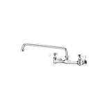 Krowne 12-812L 8" Faucet Commercial Wall Mount with 12" Spout, Centers 14112 [並行輸入品]