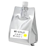 シャ－プMX-C305W MX-C306W用補充トナー　黄（イエロー） 　ＩＣチップ付き　MX-C35JT対応　MX-C35JT-Y 　補充トナー (イエロ－)