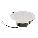 Baoblaze 4タイプ２サイズ選べる　パネルダウンライト　LED天井ライトバルブ　リセドダウンライト - 12W-暖かい白