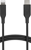 Amazonベーシック USB-C 2.0 Type ライトニングケーブル(MFi認証)ブラック 0.9m