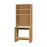 幅75本体：ミディアムブラウン ： 日本製SOHOスタイル壁面収納PCデスクシェルフ【paceed】 ブラウン(brown) 低ホルムアルデヒド リビング収納 ブックシェルフ