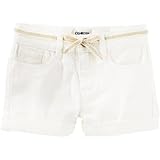 OSHKOSH(オシュコシュ) ツイルロールカフショーツ アイボリー ボトムスショートパンツ 5歳【並行輸入】