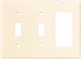 クーパー配線デバイス組み合わせスイッチand Decorator標準サイズWallplate 2173LA 1