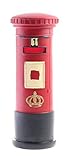 Decorative Iconic樹脂BritishメールボックスMoney /コインバンク、レッド