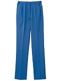 UNIWEAR(ユニウェア) レディース スラックス BL-8911 ブルー SS ( 5号 ) （ 日本製生地使用 ）