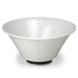 波佐見焼 機能生活具  彫り点彩(赤) イケメン丼 重山陶器 太田一彦(500cc)