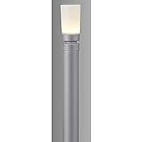 タカショー　スタイルポールライト1型（LED色：電球色）　HFD-018S　100V用　【エクステリア照明 ライト】 シルバー