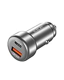 ELECJET PowerJet カーチャージャー 2ポート (27W PD Type-C ポート/18W USB A QC 3.0 ポート