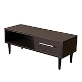 【40インチTVまで対応】 北欧調 テレビ台 ローボード 幅90cm (ダークブラウン/DBR)