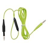 ZPJPSP(ングー) 交換ケーブル オーディオコード マイクボリュームコントロール付き AKG K430 K450 K451 K452 Q460 K480 JBL J55 J88 ヘッドフォン用 グリーン