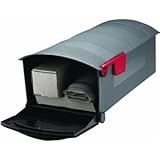 SOLAR GROUP MB515B Rural Mailbox, Medium, Black by Solar Group