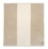 (カシウェア)kashwere ベビーブランケット センターストライプ＆キャップ BB-69C-195-30 MALT w/Creme 78cm×78cm [並行輸入品]