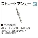 タカショー　ロールアップブラインド　コードレス　ストレートアンカー　5本入